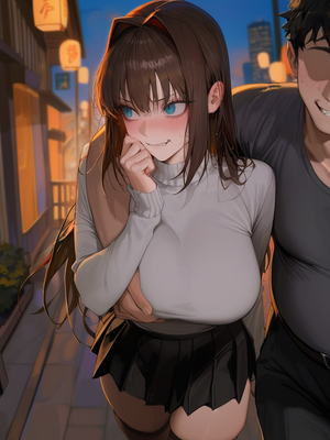 [Tommu]Aozaki Aoko New Years Party[AI Generated]_001_061