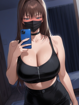 [Tommu]Aozaki Aoko Self Indulgences[AI Generated]_001_123