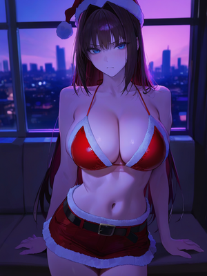 [Tommu]Aozaki Aoko Christmas Special[AI Generated]_001_009