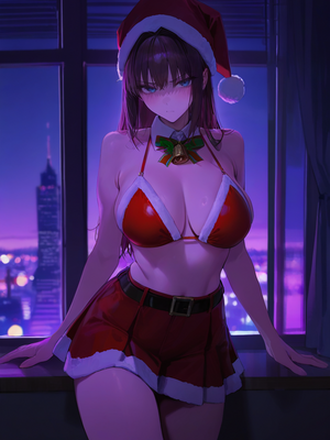 [Tommu]Aozaki Aoko Christmas Special[AI Generated]_001_013