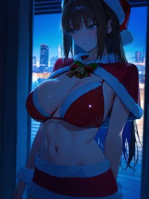 [Tommu]Aozaki Aoko Christmas Special[AI Generated]_001_016