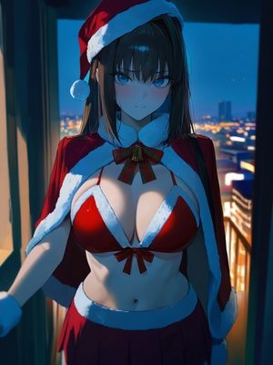 [Tommu]Aozaki Aoko Christmas Special[AI Generated]_001_022
