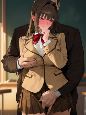 [Tommu]Aozaki Aoko Christmas Special[AI Generated]_001_035