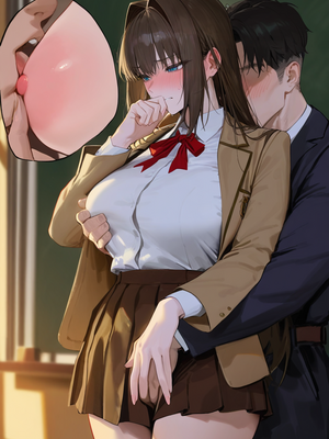 [Tommu]Aozaki Aoko Christmas Special[AI Generated]_001_039