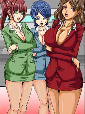 [DLメイト] 俺のザーメン欲しがるビッチだらけのオフィスに変えたら毎日種付けし放題のハーレム業務になったw_49