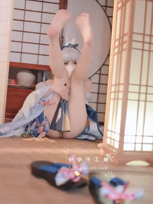 懒懒睡不醒 (LanLanWink) - Ayaka Kamisato_21