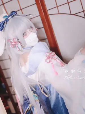 懒懒睡不醒 (LanLanWink) - Ayaka Kamisato_45