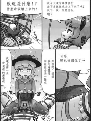 [さとこい個人漢化] (紅楼夢9) [にんにく畑 (にんにく)] 本能ポリグラフ | 本能測謊儀 (東方Project)_09