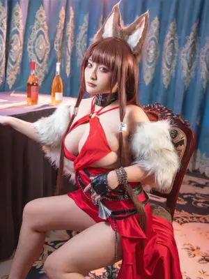 洛璃LoLiSAMA - 碧蓝航线 赤城 礼服_14
