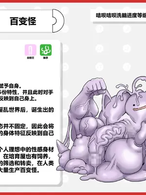 [にくにぐしい] 咭呗咭呗淫乱变异种宝可梦图鉴 [cheems个人汉化]_16
