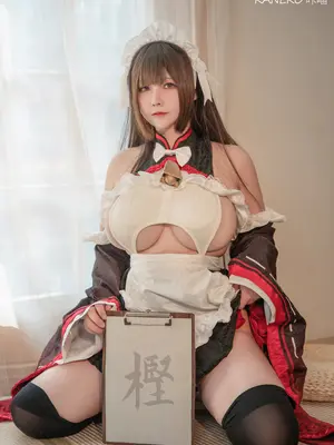 KANEKO_咔喵 - 碧蓝航线 樫野 牛牛女仆_17