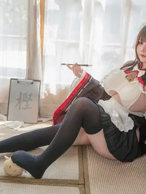 KANEKO_咔喵 - 碧蓝航线 樫野 牛牛女仆_23