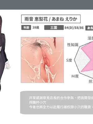[満開開花] 催眠コンビニ『自分がモデルの“オナホ”プレゼンさせられちゃう女上司』 [無修正] [PepeRabi個人漢化]_027