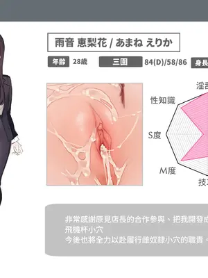 [満開開花] 催眠コンビニ『自分がモデルの“オナホ”プレゼンさせられちゃう女上司』 [無修正] [PepeRabi個人漢化]_083