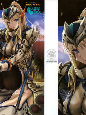 [うどんや (鬼月あるちゅ、ZAN)] もんはんのえろほん 1~16+特典 (モンスターハンター)[中国翻訳][疏碼]_523