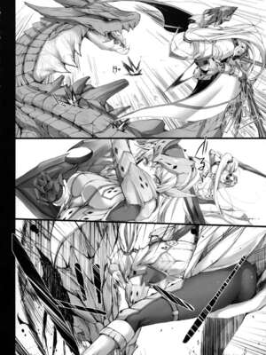 [うどんや (鬼月あるちゅ、ZAN)] もんはんのえろほん 1~16+特典 (モンスターハンター)[中国翻訳][疏碼]_527