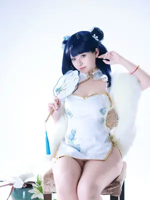 G44不会受伤 宝多六花旗袍_05