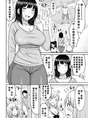 [長い草]お父さんの再婚でお姉ちゃんがいっぱいできた 第1~3 (おばまんあねまんはぁれむ)[中国翻訳][疏碼][Banana手工漢化]_002