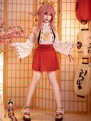 Bangni邦尼 - 原神 八重神子_3