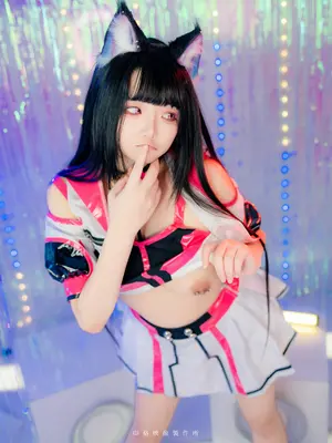 落落Raku (rakuraku166) – Cat Anime Uniform_06