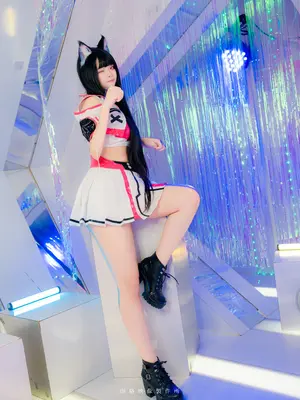 落落Raku (rakuraku166) – Cat Anime Uniform_30