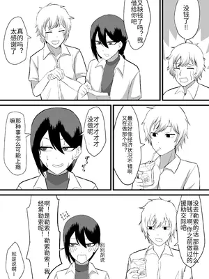 [舞樹 (佐々木武蔵)] カツアゲに飽きたからP活詐欺してみた2nd! [中国翻訳]_03