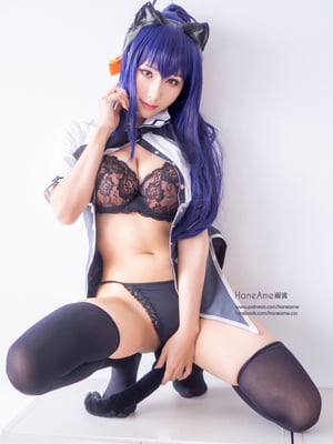 Hana Bunny & Hane Ame 雨波 - DXD Rias+Akeno_016
