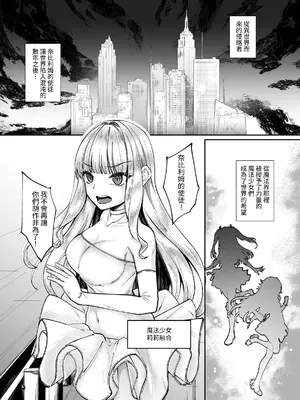 [聖華快楽書店 (ちょこみんと、如月藍)] 魔法少女セイントリリィ・融合 ～変態性犯罪者と融合してしまった魔法少女が精神汚染されるまで～ [中国翻訳]_02