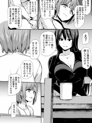 [しまぱん (立花オミナ)] 巨乳が2人いないと勃起しない夫のために友達を連れてきた妻総集編_149