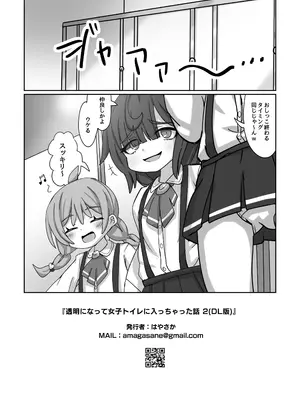 [どらやき座 (はやさか)] 透明になって女子トイレに入っちゃった話2 [DL版]_22