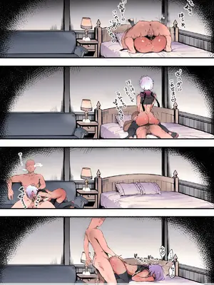 [にぎりうさぎ] ダークエルフさんと呪いの装備 [カラー化]_38