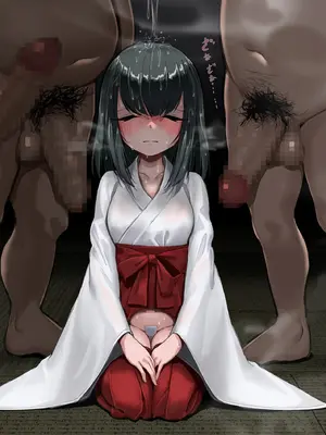 [EDENEVEE] ♡ロリ巫女さんのくちま〇こで種付けおちんちんお選び出す♡｜萝莉巫女用嘴吧小〇挑选播种鸡鸡 [ai忍者翻译]_03