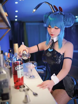 Kokuhui - Miku Black Bunny_10
