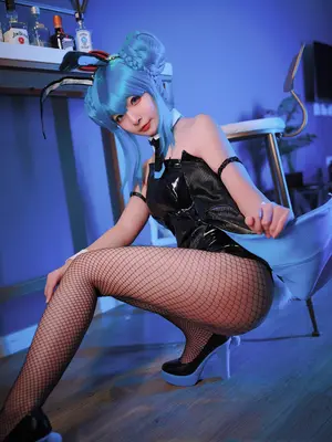 Kokuhui - Miku Black Bunny_32