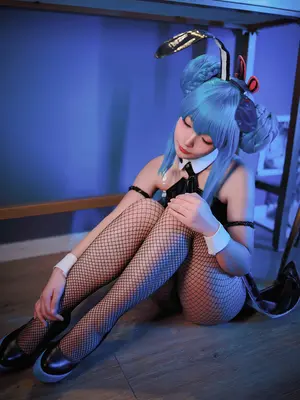 Kokuhui - Miku Black Bunny_37