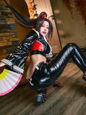 Byoru - Mai Shiranui Black Outfit (Street Fighter)_08