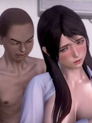 [3D]被学生威胁的丝袜老师李若雪_133