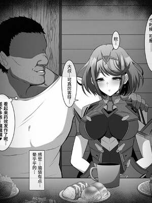 [えるう] 一服盛られたホムラ+ヒカリの&傭兵団任務の派遣先で (ゼノブレイド2)[中国翻訳]_003
