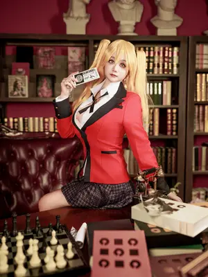 阿雪雪 - 狂赌之渊 早乙女芽亚里 制服_23