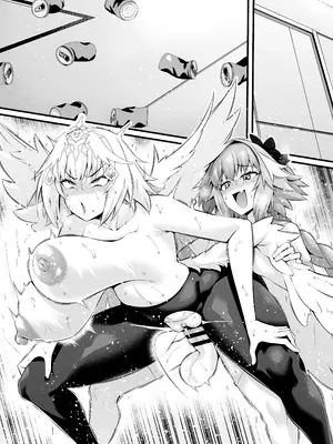 [あんこまん] メタトロン・ジャンヌ、酔いどれアストルフォに絡まれる❤ (Fate／Grand Order)_12