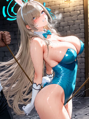 (らくだだん@Booth) Asuna Ichinose Aphrodisiac Rope Ecchi_091__98