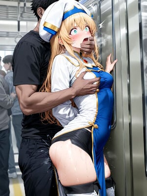 (らくだだん@Booth) Priestess Molester Ecchi
