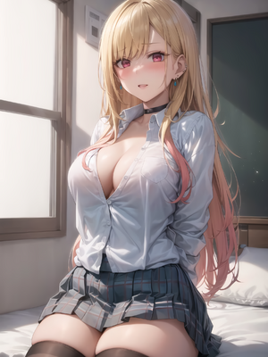 [ReverendGreatLove] 喜多川海梦_Marin.Kitagawa_Bedroom1_012