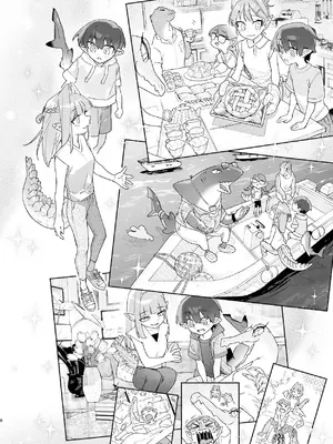 [pink carrot (usachanGET)] ♂が受け。ワニちゃん×サメくん前編_009