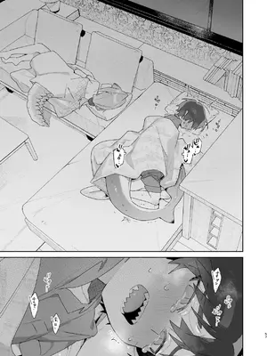 [pink carrot (usachanGET)] ♂が受け。ワニちゃん×サメくん前編_058