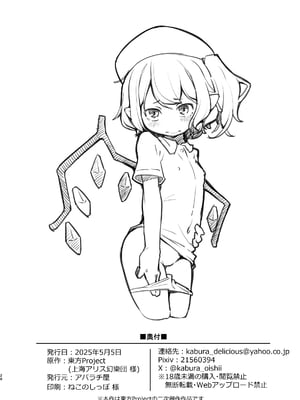 [アパラチ屋 (かぶ)] 尊大なホームレス吸血鬼はしつけられたい (東方Project)_26