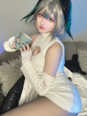 山崎レイナ - アークナイツ ホルハイヤ 縦セーター_44