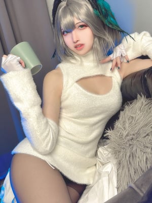 山崎レイナ - アークナイツ ホルハイヤ 縦セーター_51