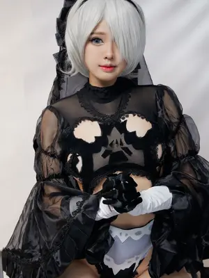 Higashi - 2B Black Wedding_14