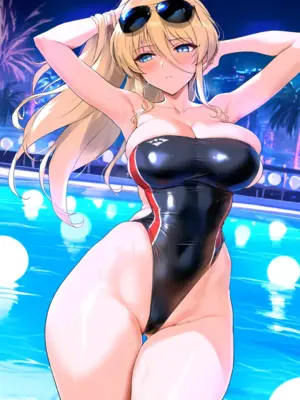 [Patreon] (Yeeting) Bismarck Zwei Crystal Clear Holiday Pool Party_094_6